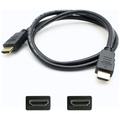 Add-On Addon 5 Pack Of 4.57M (15.00Ft) Hdmi 1.4 Male To Male Black Cable HDMIHSMM15-5PK